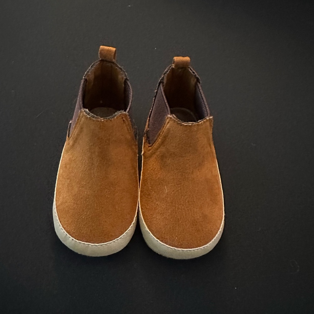 Old Navy Brown Baby Slip-On Shoes
